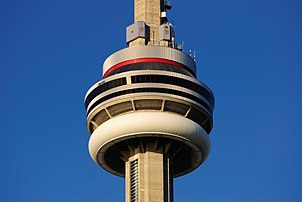 302px Toronto ON CN Tower Turmkorb