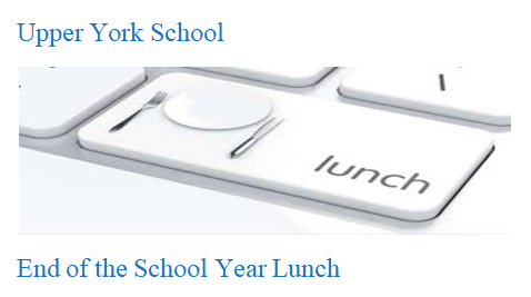 End of school lunch