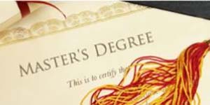 masters degree 2018.7.12
