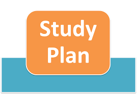 study plan